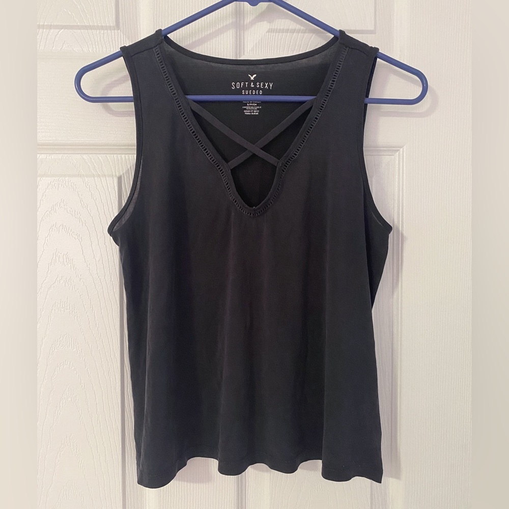 AE Soft & Sexy Sueded Tank Top